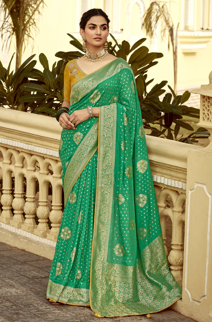 reception wear elegant saree
