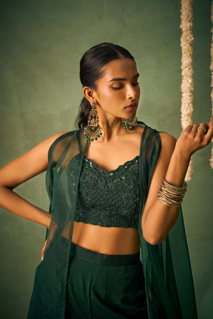 celebrty partywear designer 3 piece dress