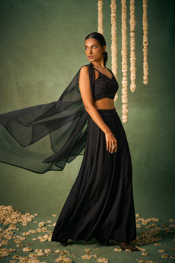 evening partywear 3 piece set