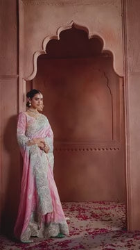 engagement wear sari video by anaara catalogue 8300 series