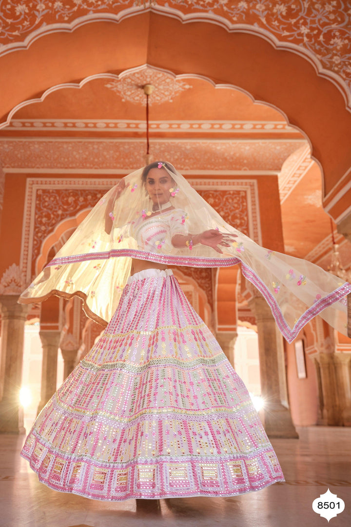 Celebrations Wear Designer Lehenga Dupatta - Fashion Nation