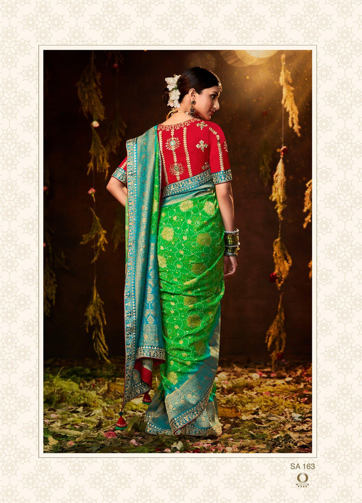 Wedding Wear Traditional Silk Saree - Fashion Nation