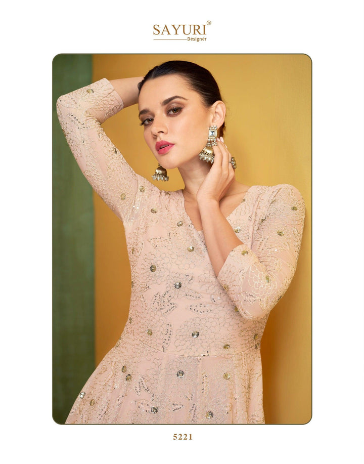 Shaadi Party Wear Indo Western Gown - Fashion Nation