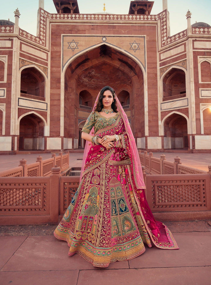 Bridal Wear Traditional Lehenga Choli - Fashion Nation