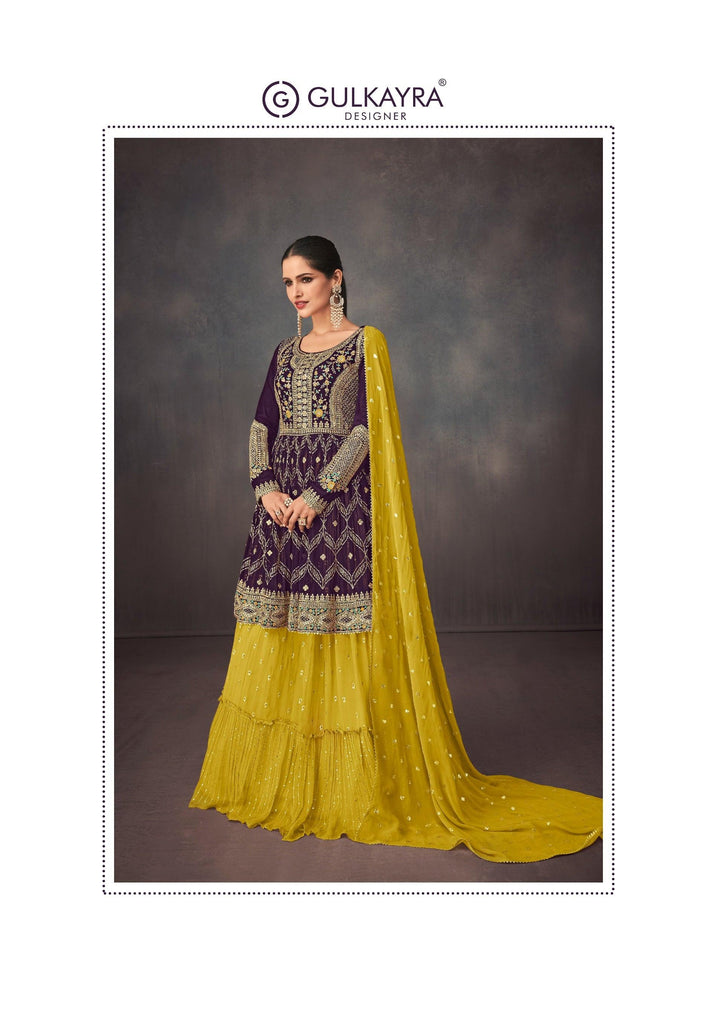 Evening Fusion Wear Designer Skirt Kurti - Fashion Nation