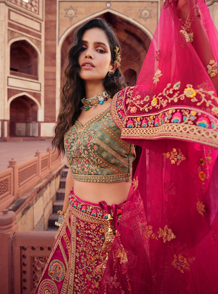 Bridal Wear Traditional Lehenga Choli - Fashion Nation
